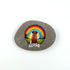 Rainbow Border Terrier Personalised Pebble